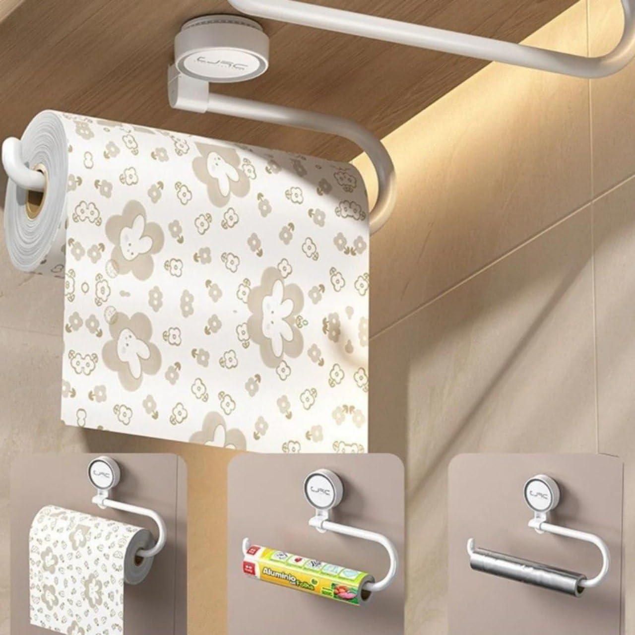 Assorted Towel Holder Plastic Suction Cup Rack Non Drilling