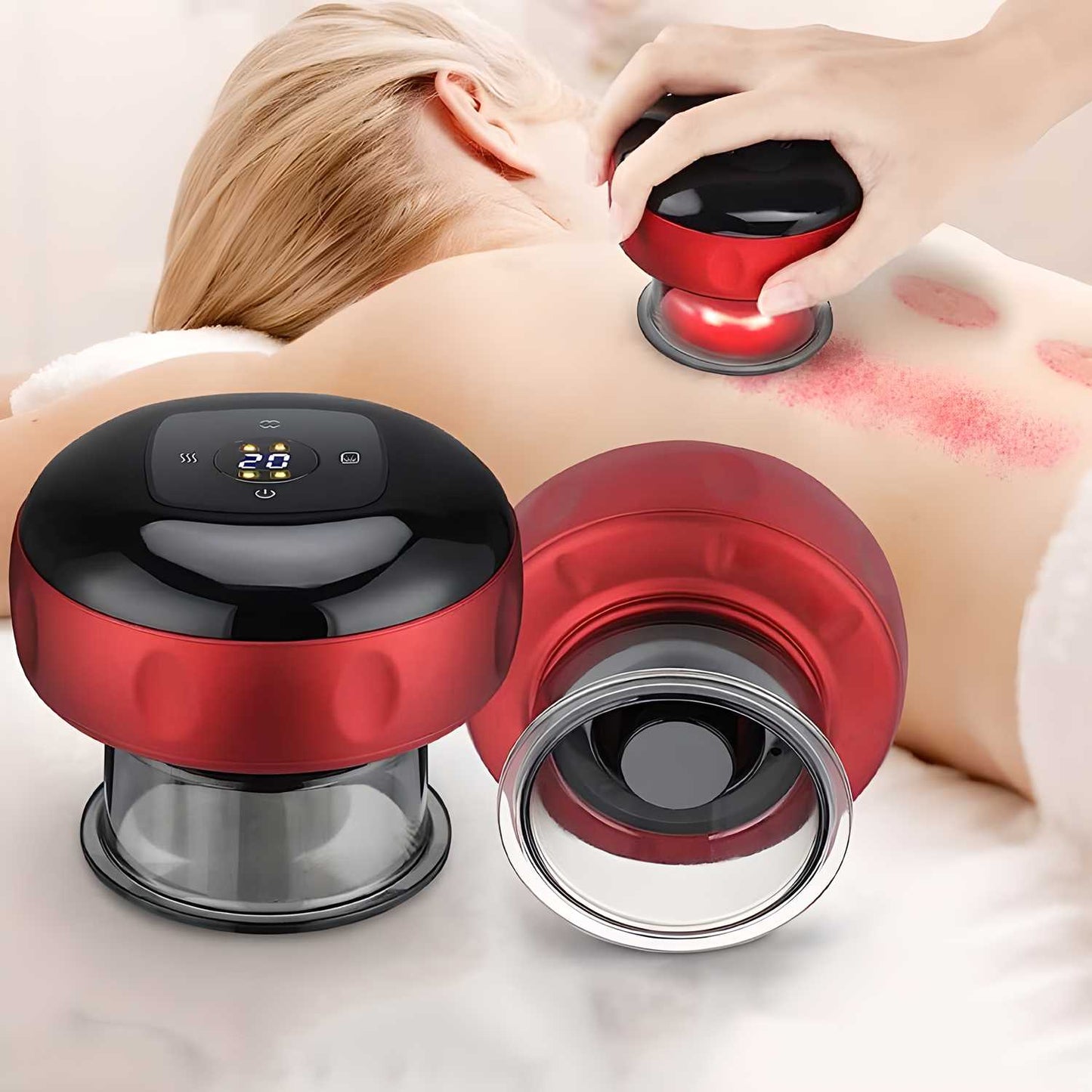 Electric Cupping Therapy Machine With Suction Anti Cellulite