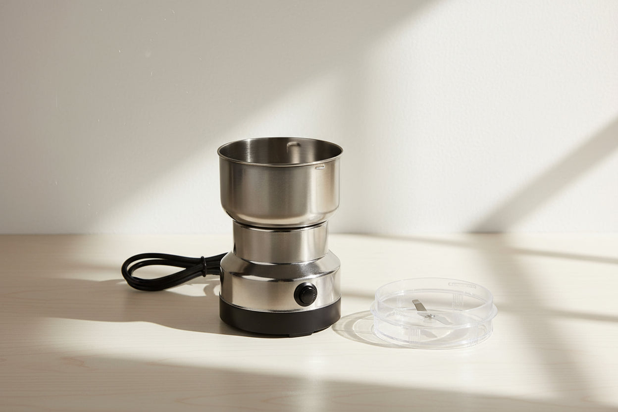 Electric Smash Machine, Multifunction Small Food Grinder Grain Grinder, Portable Coffee Bean Grinder