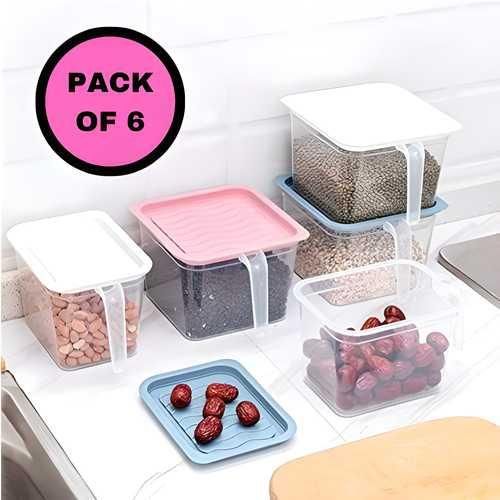 6-Pack Unbreakable Kitchen Baskets | Durable, Break-Resistant Storage Solutions