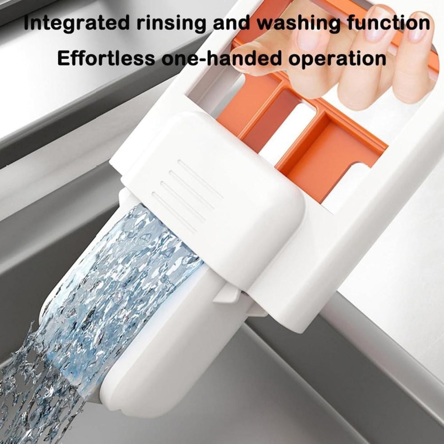 Mini Foldable Desktop Mop Self Squeeze Sponge Cleaning Tool