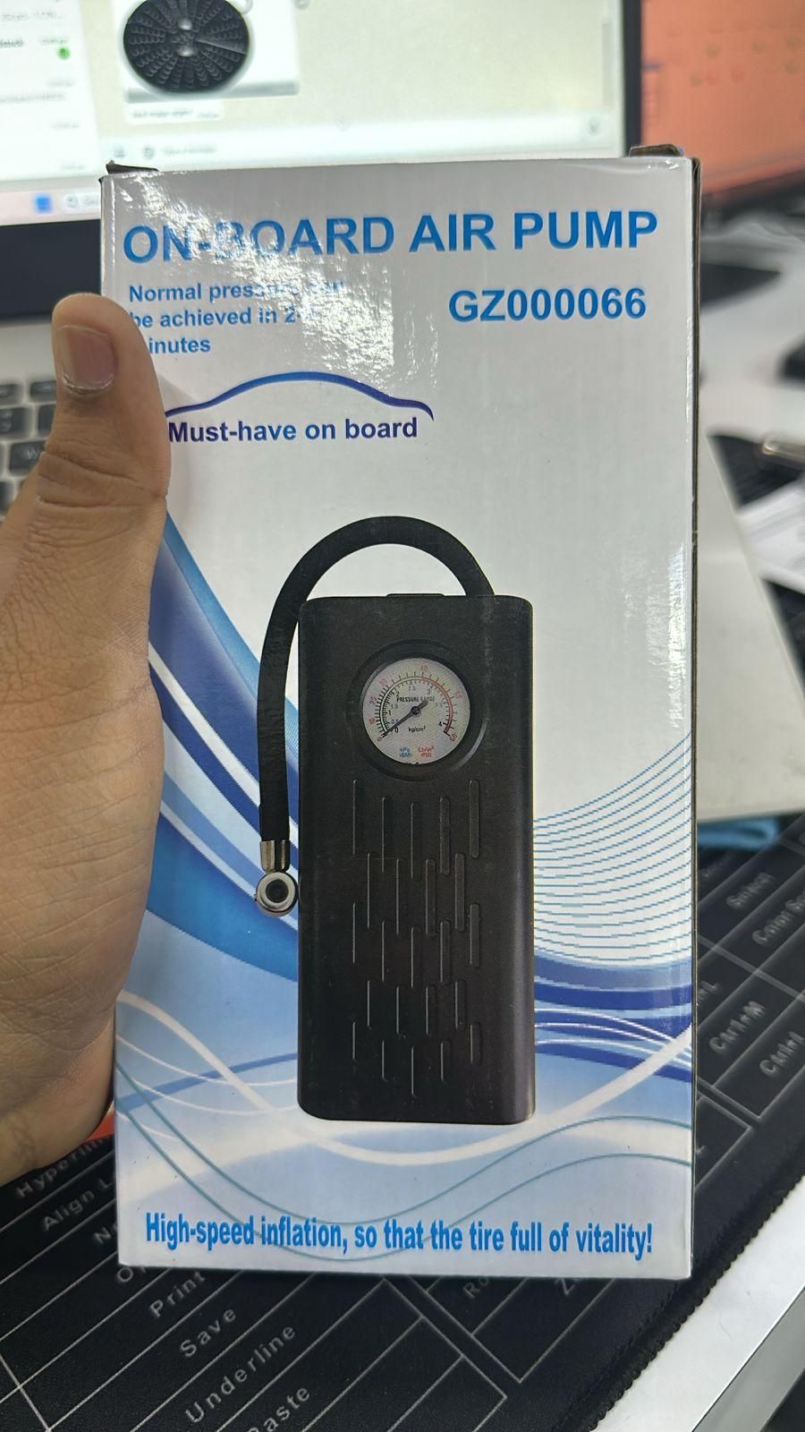Portable Battery Powered Air Compressor Tire Inflator
