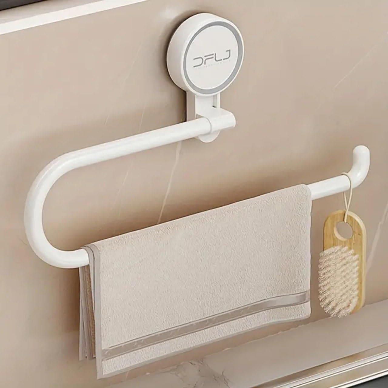Assorted Towel Holder Plastic Suction Cup Rack Non Drilling