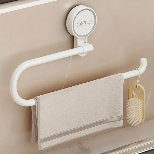 Assorted Towel Holder Plastic Suction Cup Rack Non Drilling