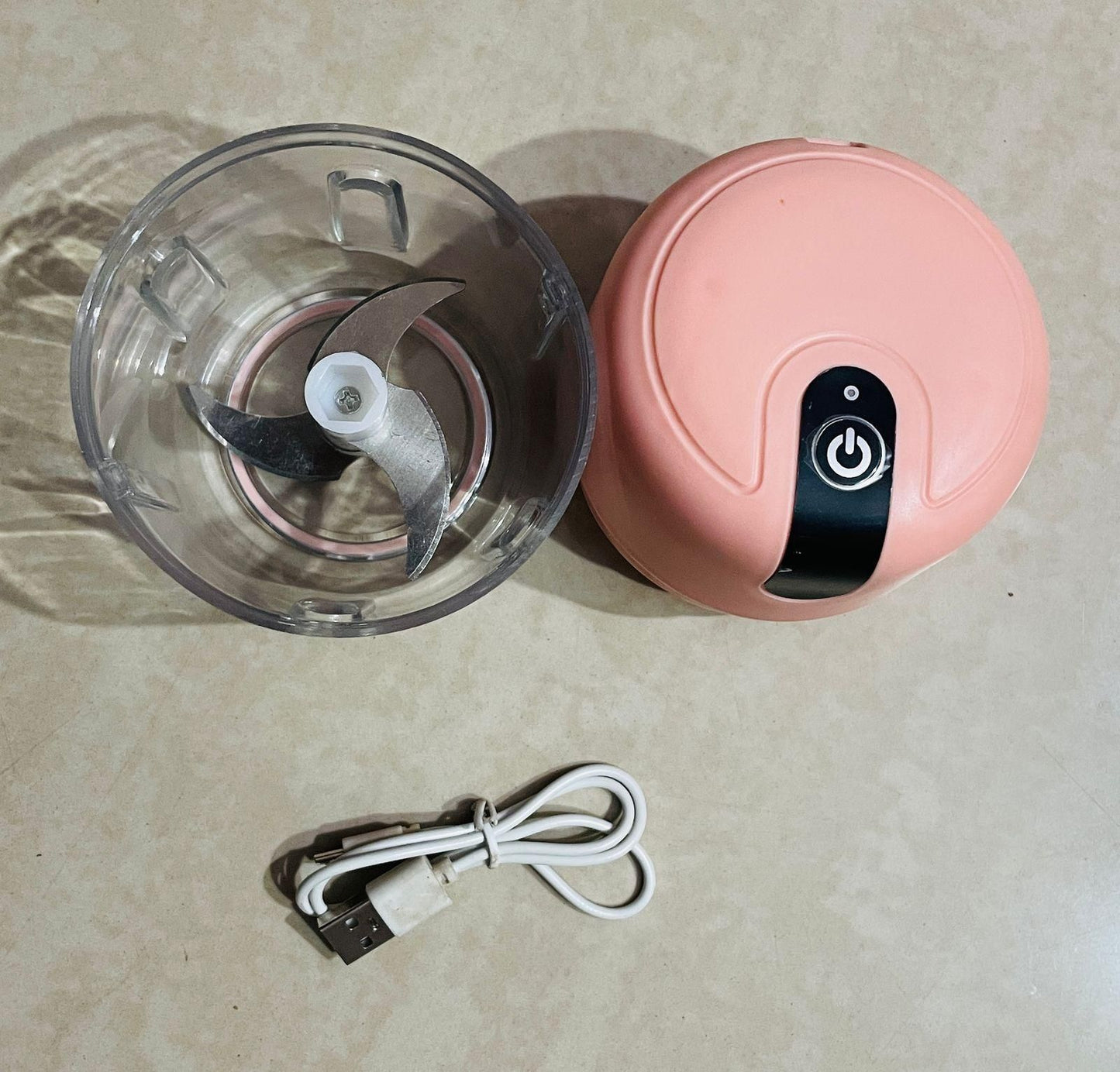 Mini Electric Meat And Garlic Chopper Compact Food Processor