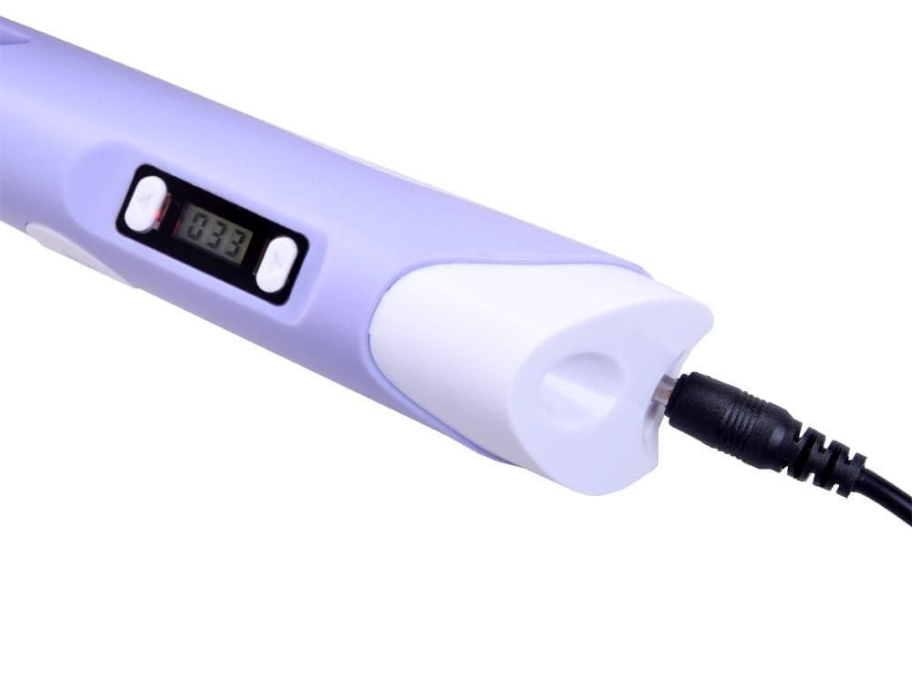 3D Printer Pen for Kids – Beginner 3D Drawing Pen Set with PLA Filament (Random Colors)