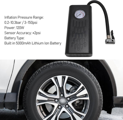Portable Battery Powered Air Compressor Tire Inflator