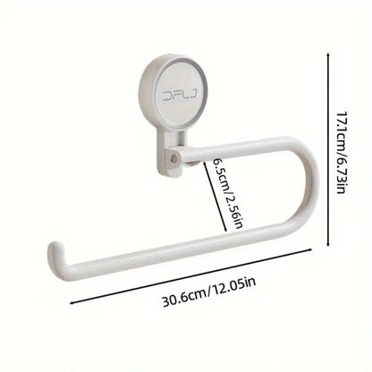 Assorted Towel Holder Plastic Suction Cup Rack Non Drilling