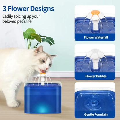 2L Small Pet Water Fountain For Kitten And Small Dogs